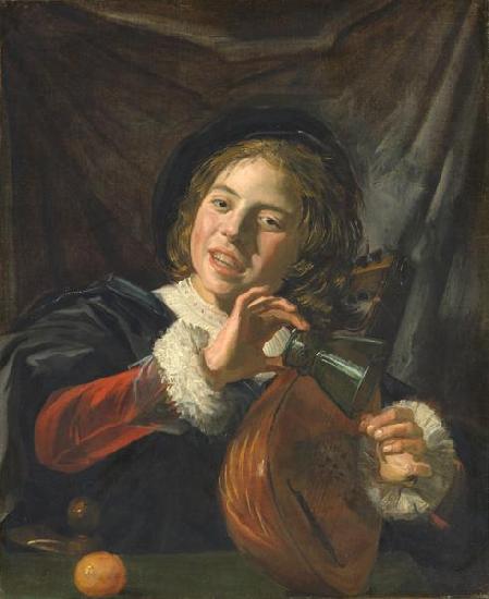 Frans Hals Boy with a Lute oil painting image
